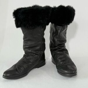 Regence Made in Canada Versatile Roll Down or Straight Up Winter Boots Size 7.5